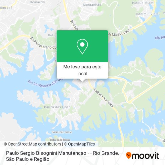 Paulo Sergio Bisognini Manutencao - - Rio Grande mapa