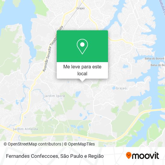 Fernandes Confeccoes mapa