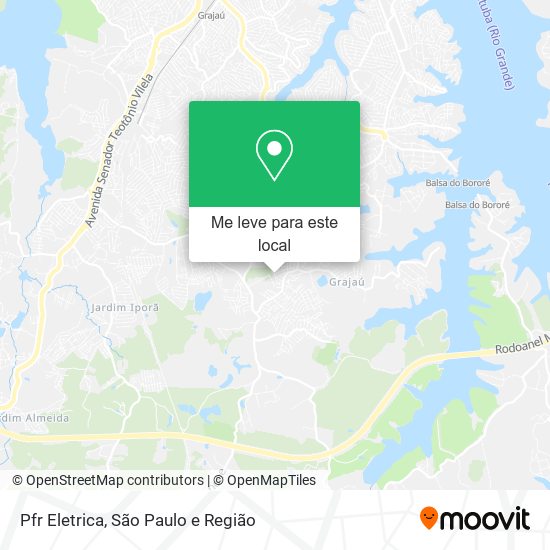 Pfr Eletrica mapa