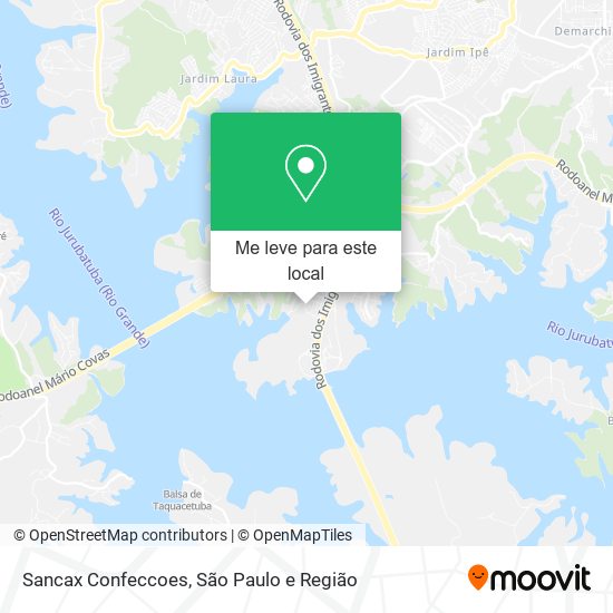 Sancax Confeccoes mapa
