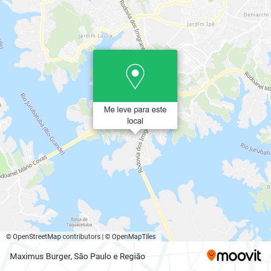 Maximus Burger mapa