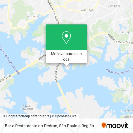 Bar e Restaurante do Pedrao mapa