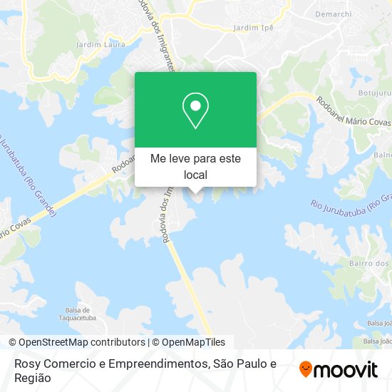 Rosy Comercio e Empreendimentos mapa