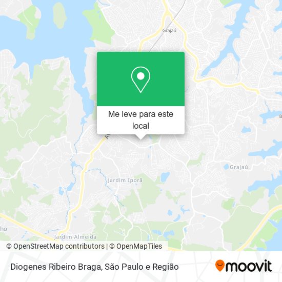 Diogenes Ribeiro Braga mapa