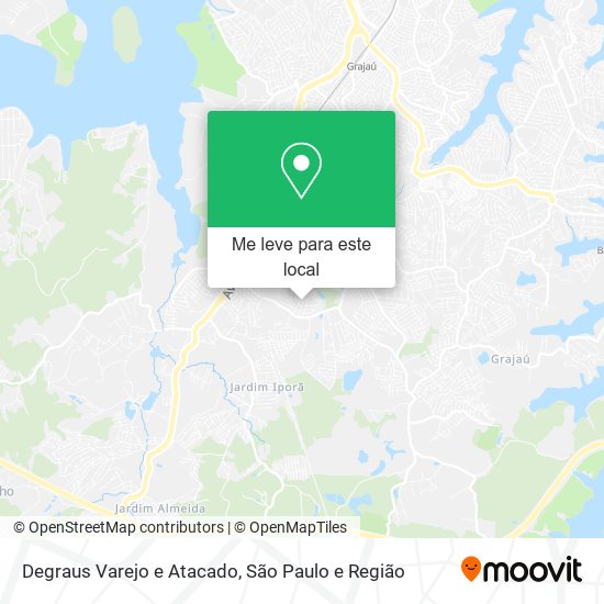 Degraus Varejo e Atacado mapa