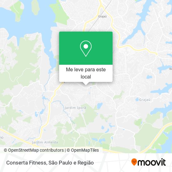 Conserta Fitness mapa