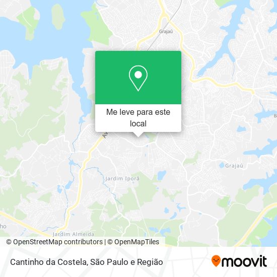 Cantinho da Costela mapa
