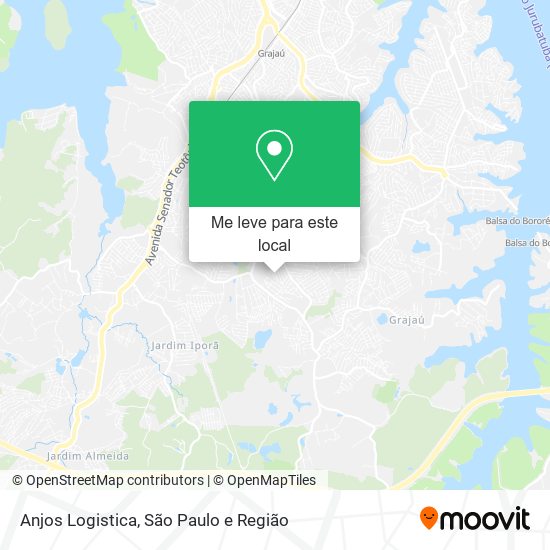 Anjos Logistica mapa