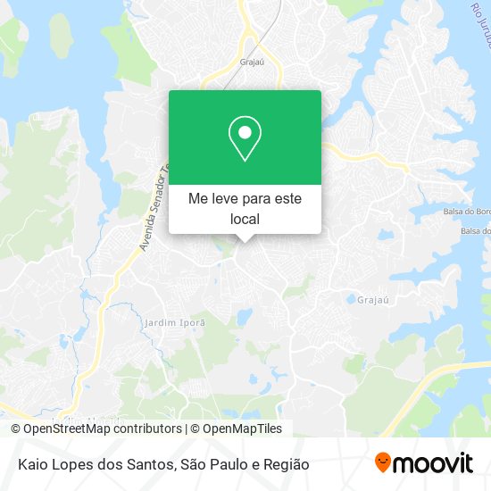 Kaio Lopes dos Santos mapa