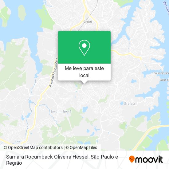 Samara Rocumback Oliveira Hessel mapa