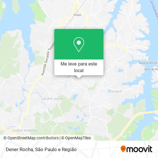 Dener Rocha mapa