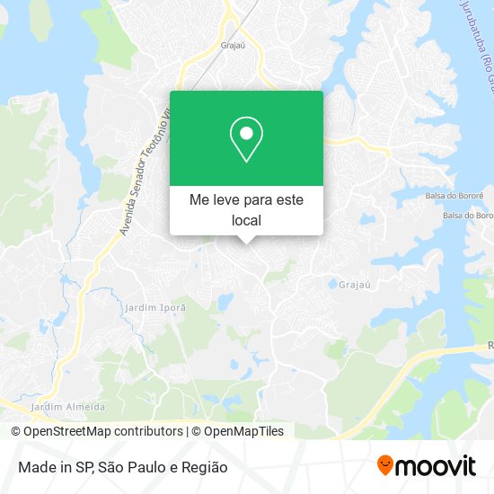 Made in SP mapa