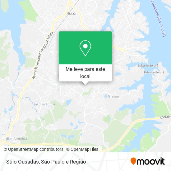 Stilo Ousadas mapa