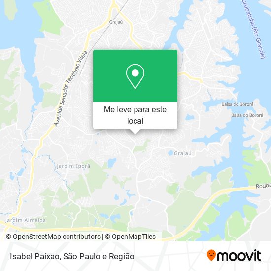 Isabel Paixao mapa