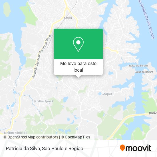 Patricia da Silva mapa
