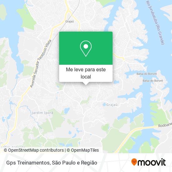 Gps Treinamentos mapa