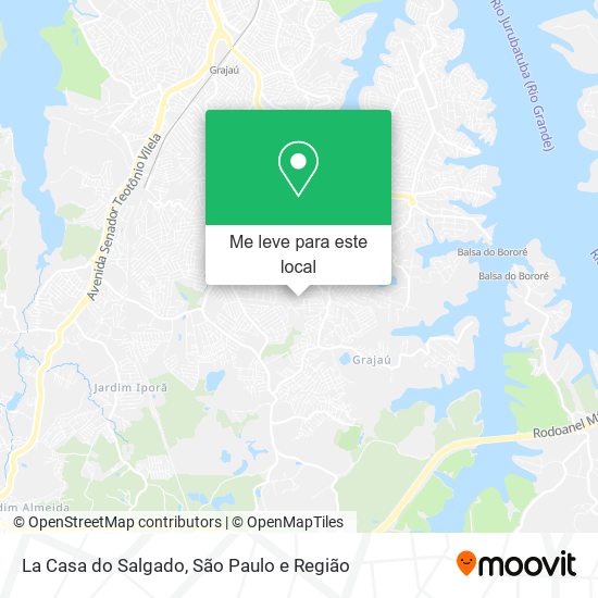 La Casa do Salgado mapa