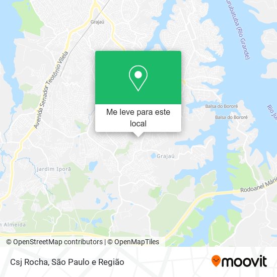 Csj Rocha mapa
