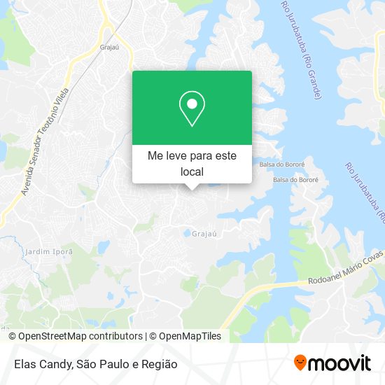 Elas Candy mapa