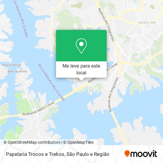 Papelaria Trocos e Trekos mapa