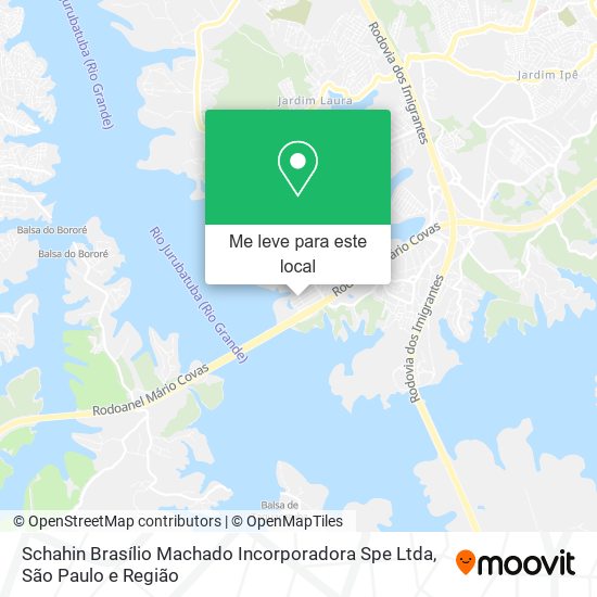 Schahin Brasílio Machado Incorporadora Spe Ltda mapa