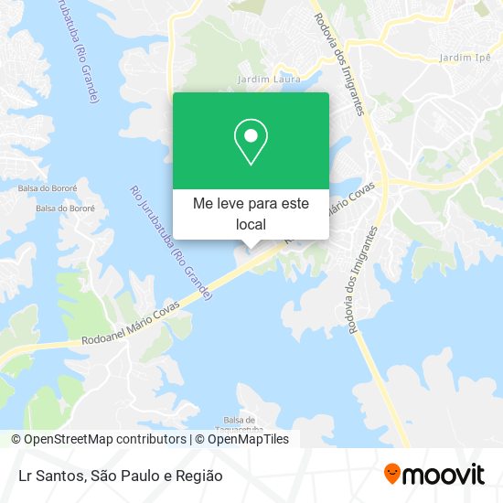 Lr Santos mapa