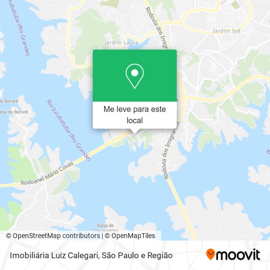 Imobiliária Luíz Calegari mapa