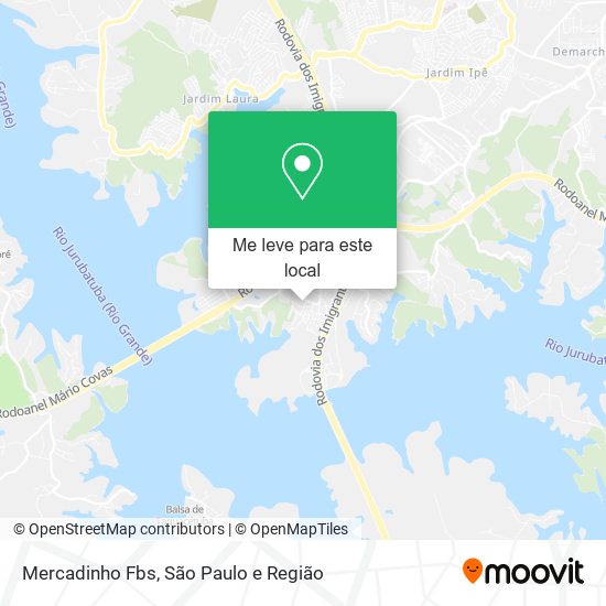 Mercadinho Fbs mapa