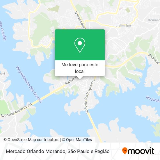 Mercado Orlando Morando mapa