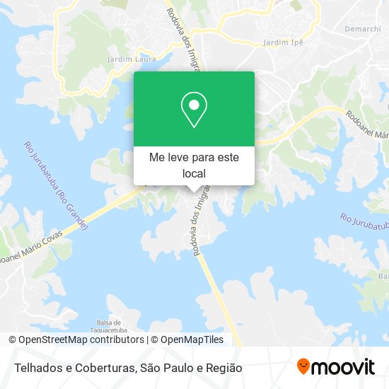 Telhados e Coberturas mapa