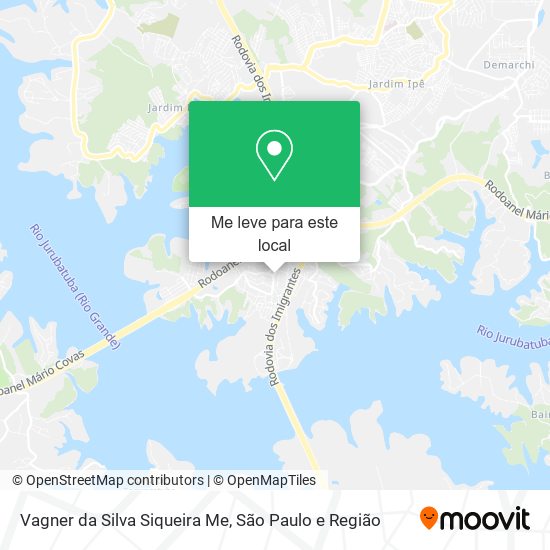 Vagner da Silva Siqueira Me mapa