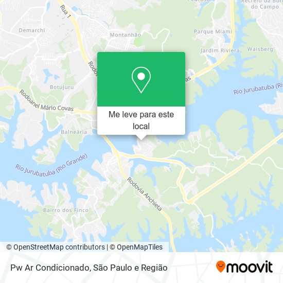 Pw Ar Condicionado mapa