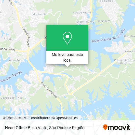 Head Office Bella Vista mapa