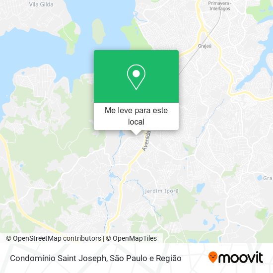 Condomínio Saint Joseph mapa