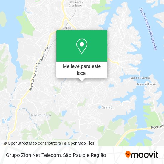 Grupo Zion Net Telecom mapa