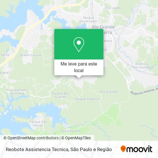 Reobote Assistencia Tecnica mapa