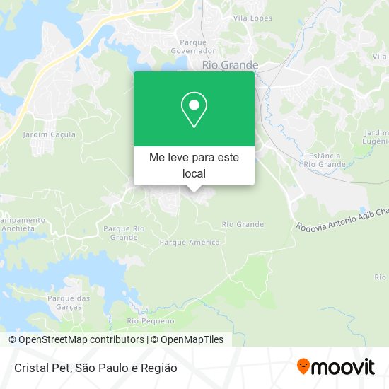 Cristal Pet mapa