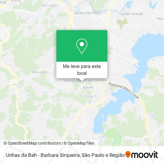 Unhas da Bah - Barbara Sirqueira mapa