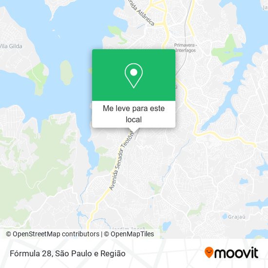 Fórmula 28 mapa