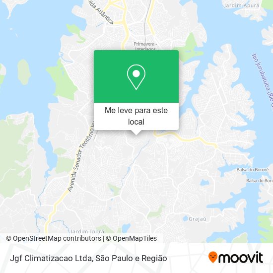 Jgf Climatizacao Ltda mapa