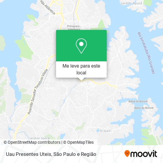 Uau Presentes Uteis mapa