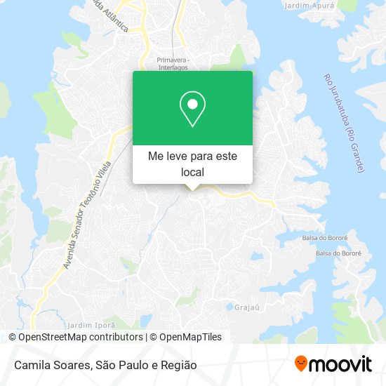 Camila Soares mapa