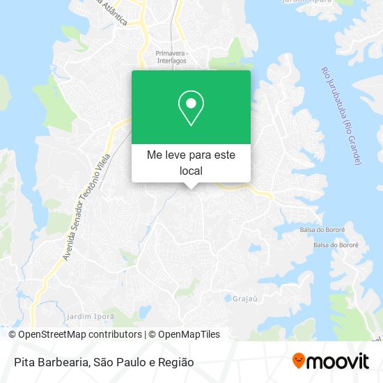 Pita Barbearia mapa