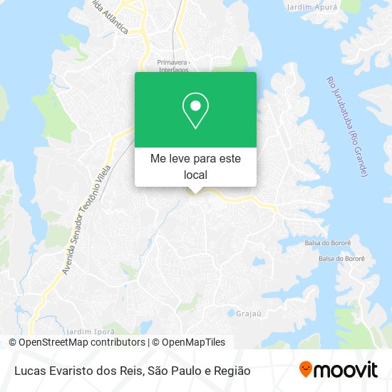 Lucas Evaristo dos Reis mapa