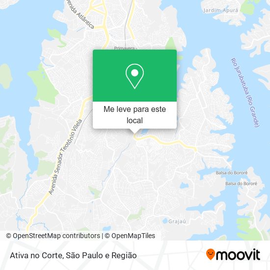 Ativa no Corte mapa