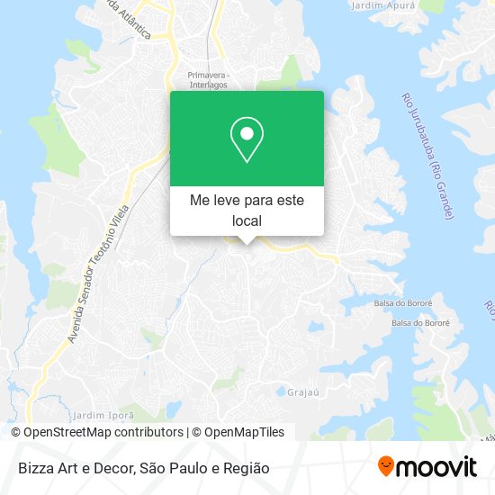 Bizza Art e Decor mapa