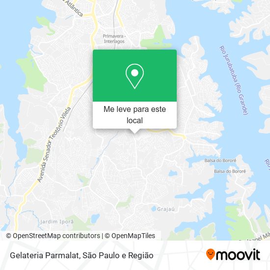 Gelateria Parmalat mapa