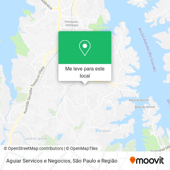 Aguiar Servicos e Negocios mapa