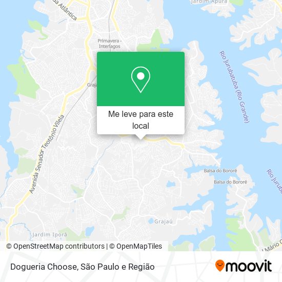 Dogueria Choose mapa