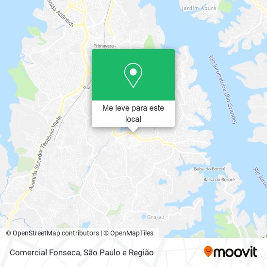 Comercial Fonseca mapa